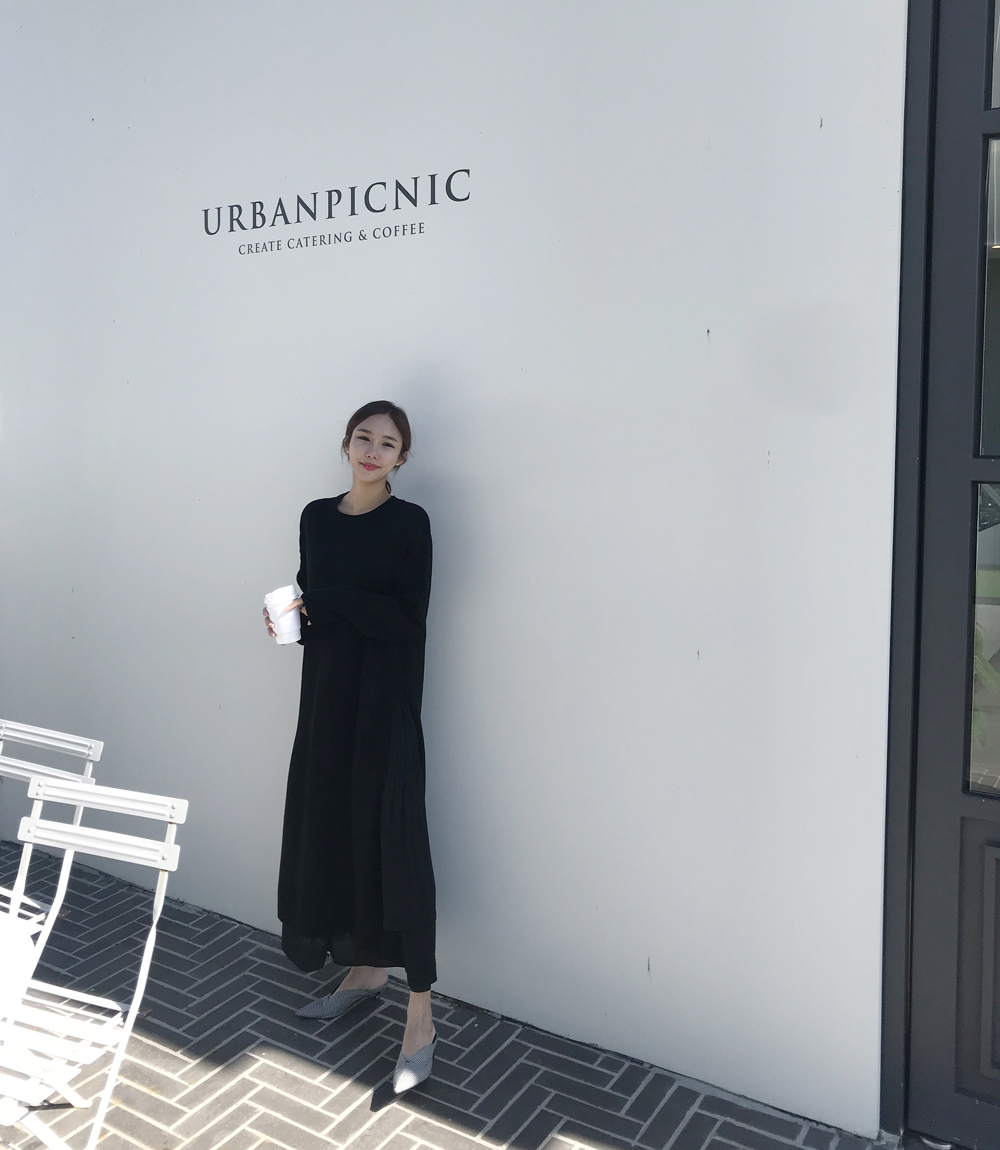 Long skirt skirt ruffle ruffle Long skirt layered 