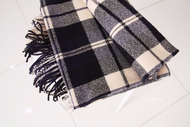 Tartan Check Shawl Muffler Winter Warm Pattern