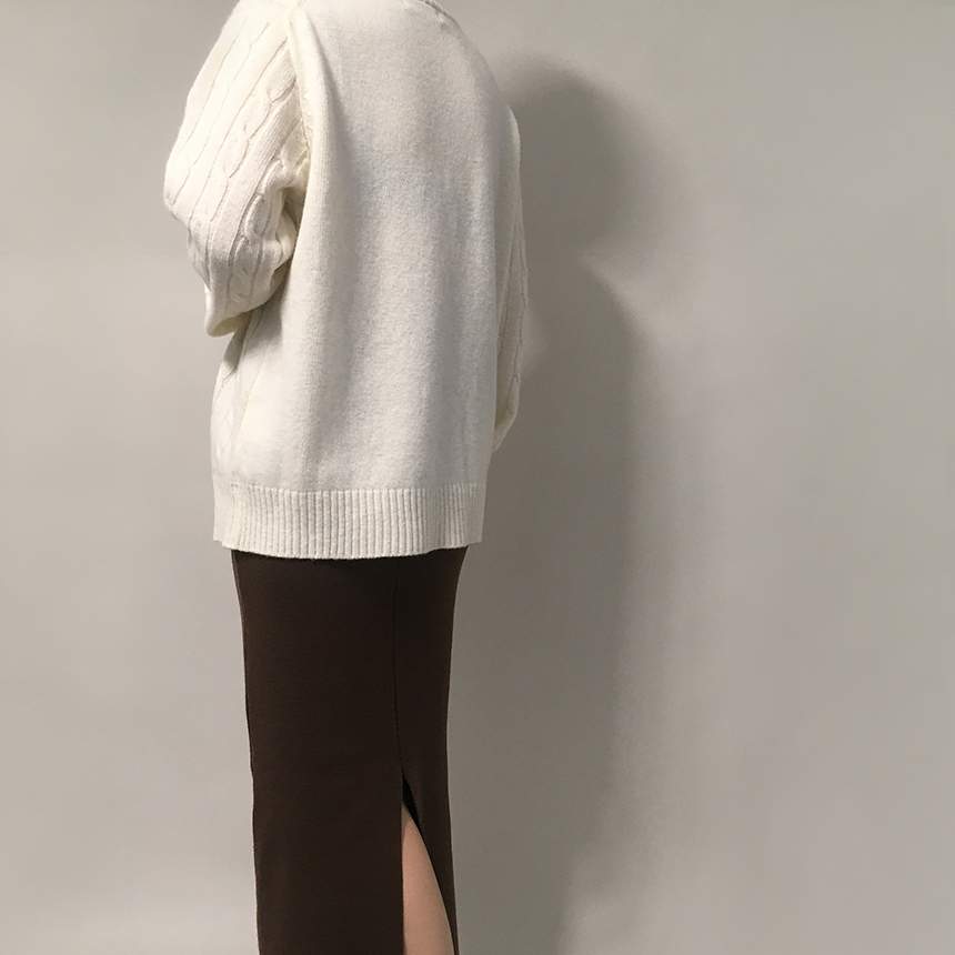 Second Beige Goliath Cut Skirt 3color Girls Long S