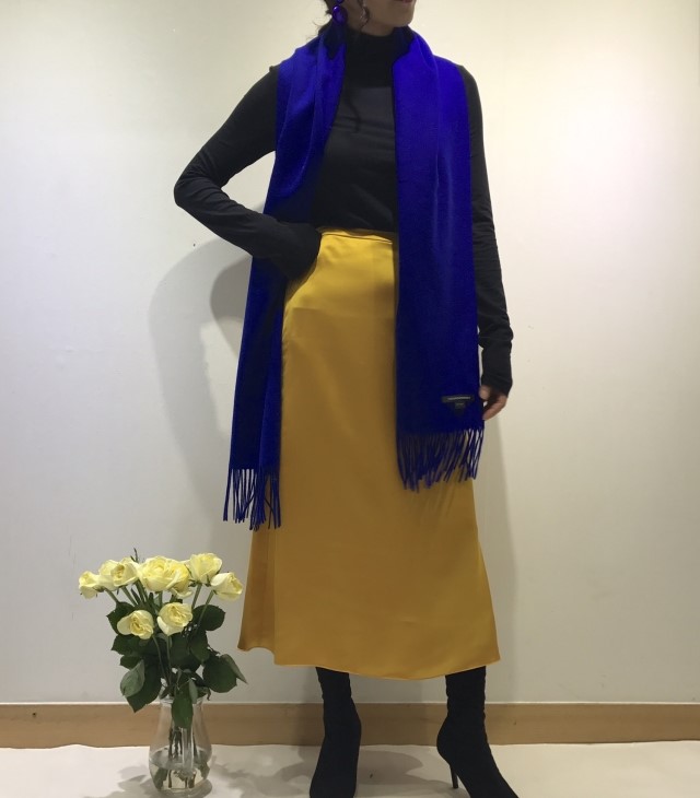 Same-day shipping open wool muffler neat natural l