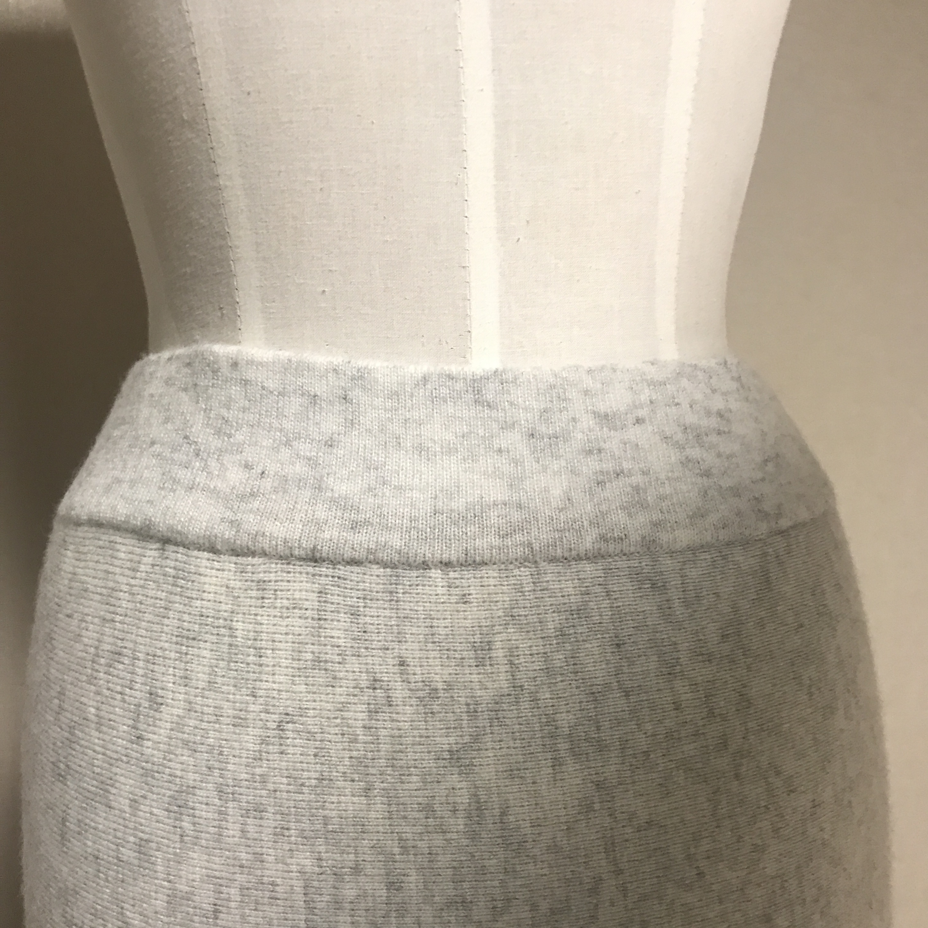 HOLOGENMENT Cashmere Knit Long Skirt H Line Skirt 