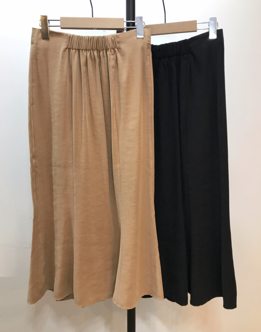 Button Skirt Mermaid Winter Mermaid Black Beige Lo