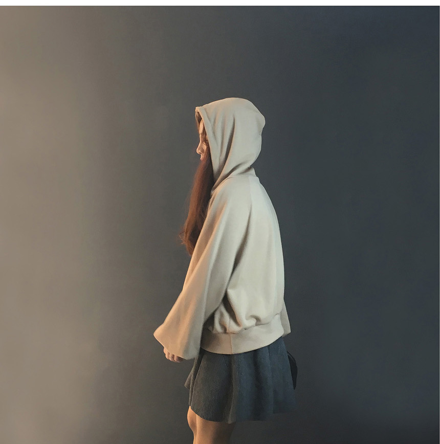 A line flare knit mini skirt Black, gray female Vi