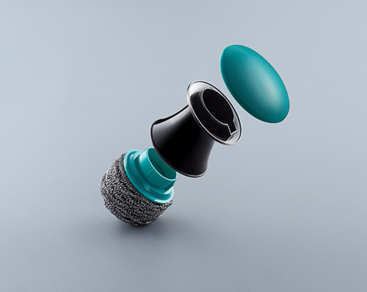 Scrubber Dish Washing Pot Handle withdrawal Semi 2