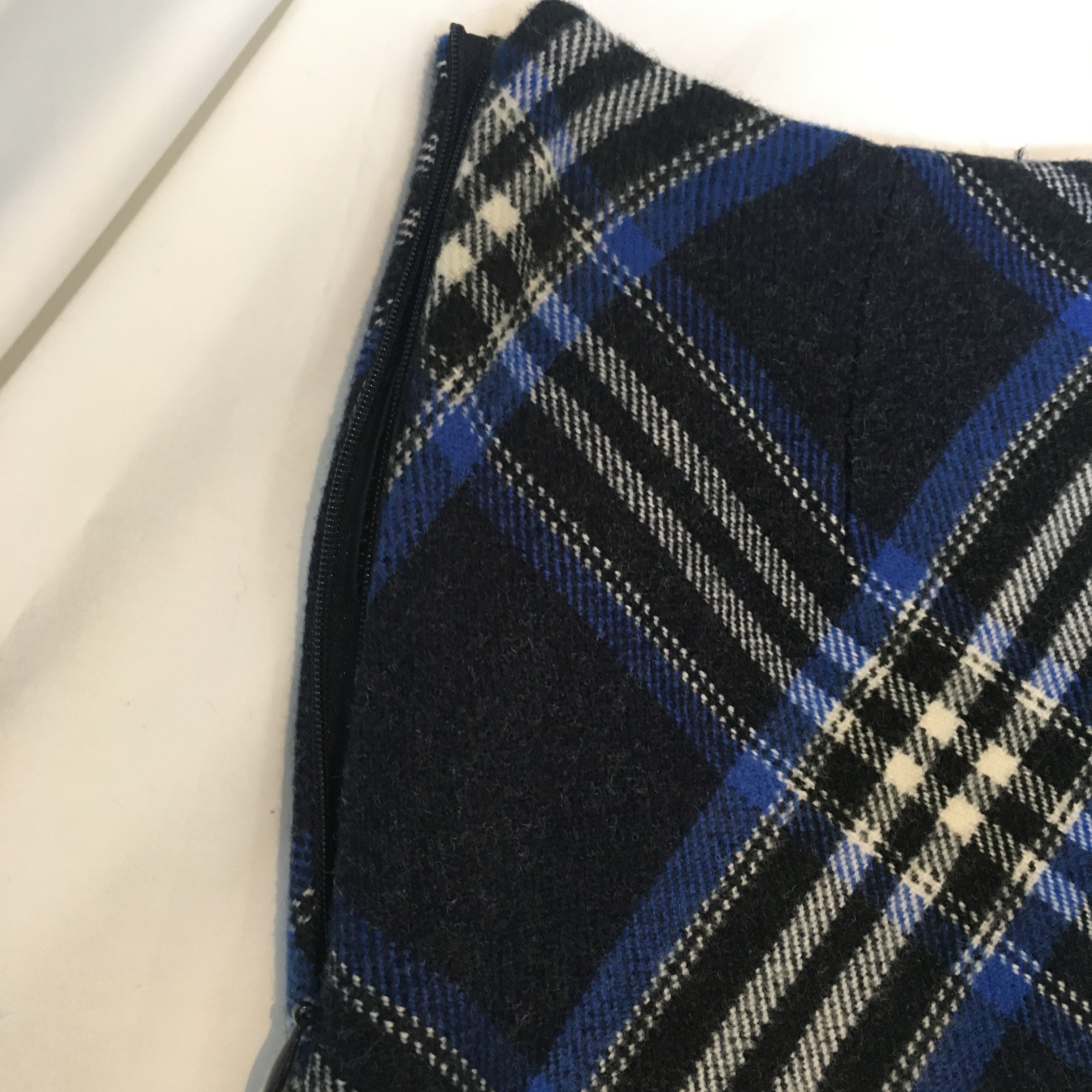 Reason and woolen check mini skirt winter skirt