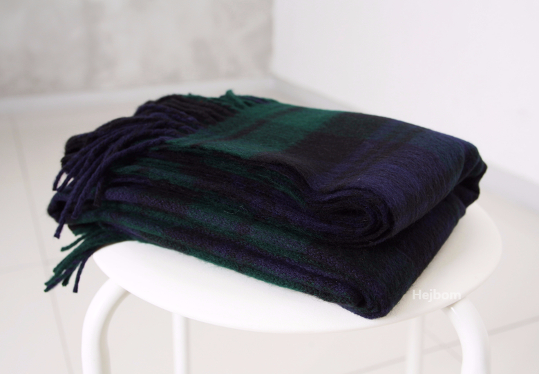 Tartan Check Shawl Muffler Winter Warm Pattern