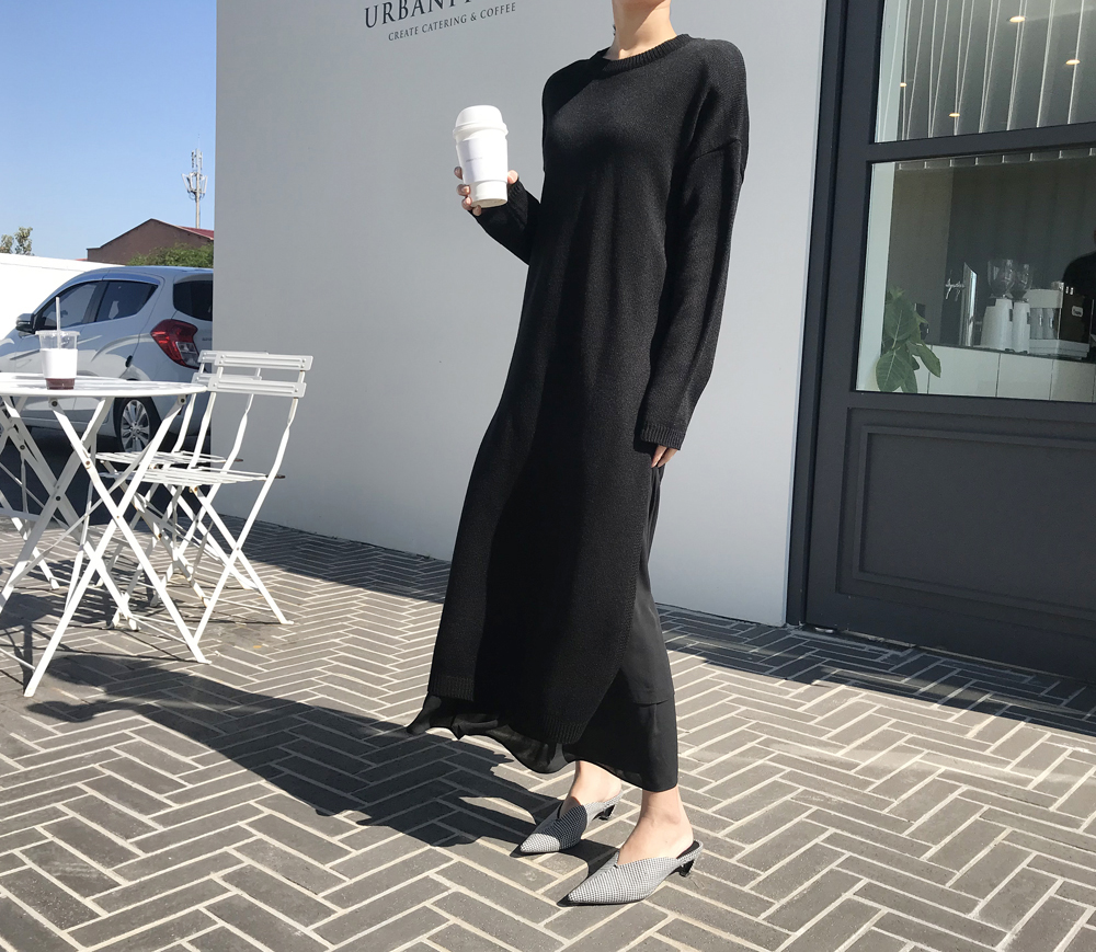 Long skirt skirt ruffle ruffle Long skirt layered 