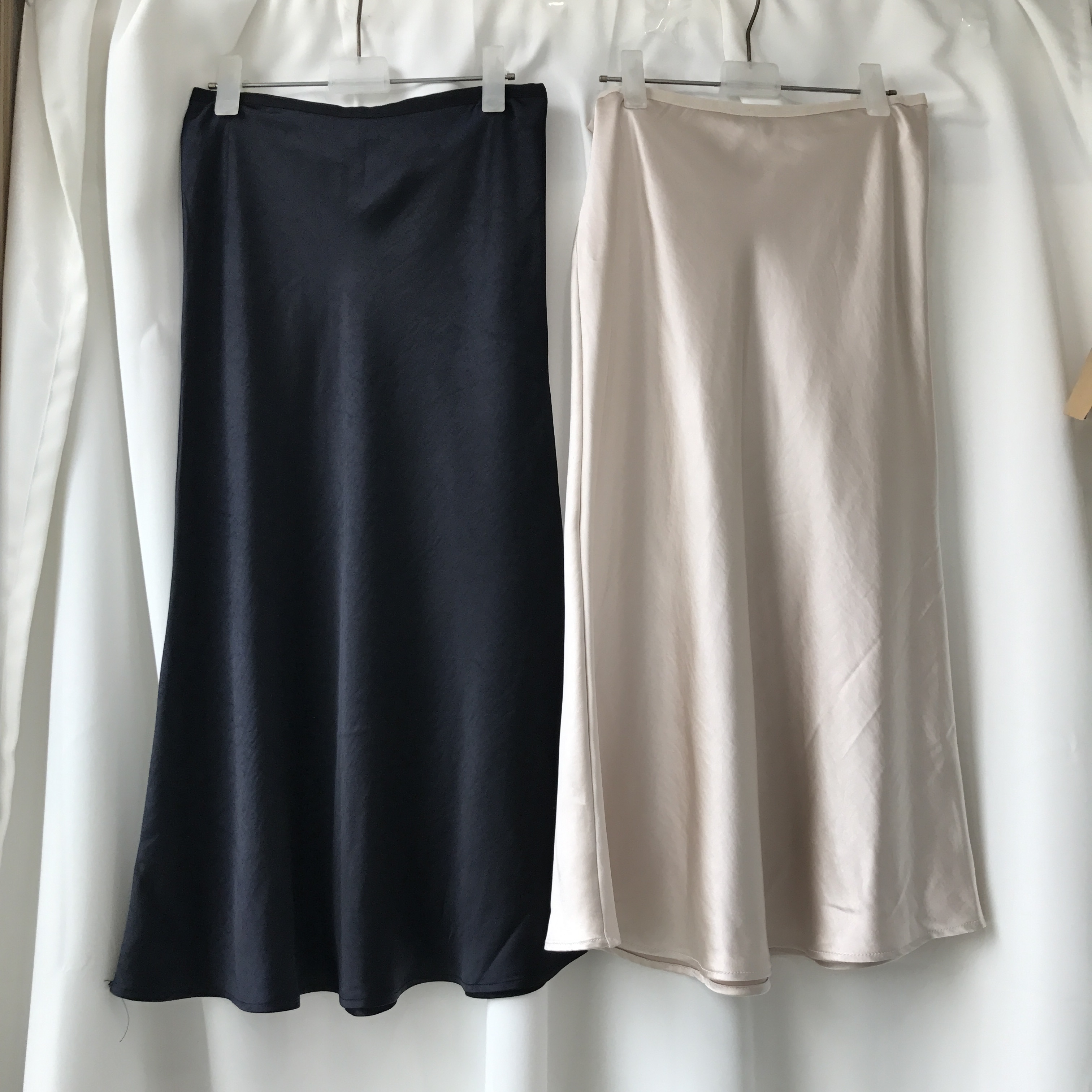 Satin mermaid skirt 2color A line Mermaid Midi 20 