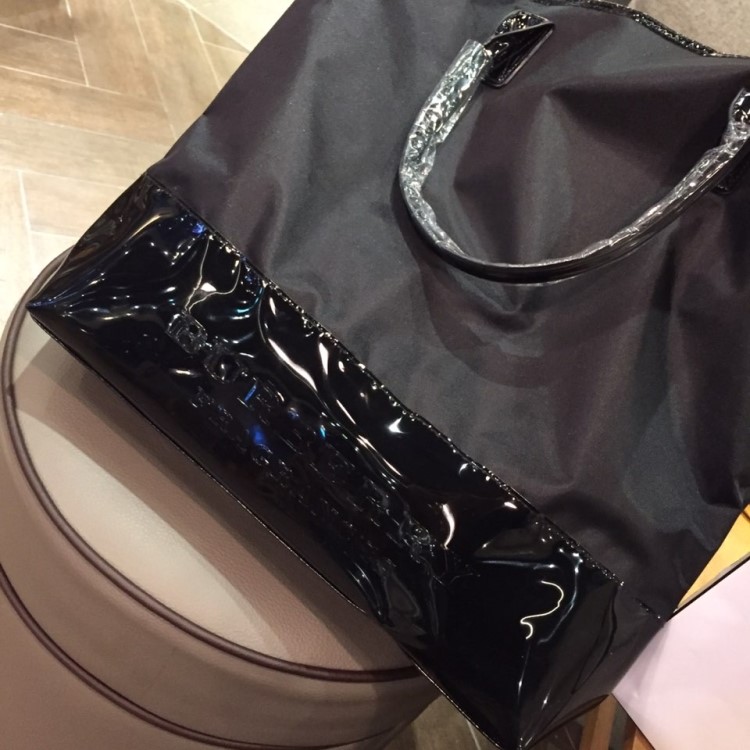 Black Enamel Eco Bag Daily Shoulder Bag Recommende