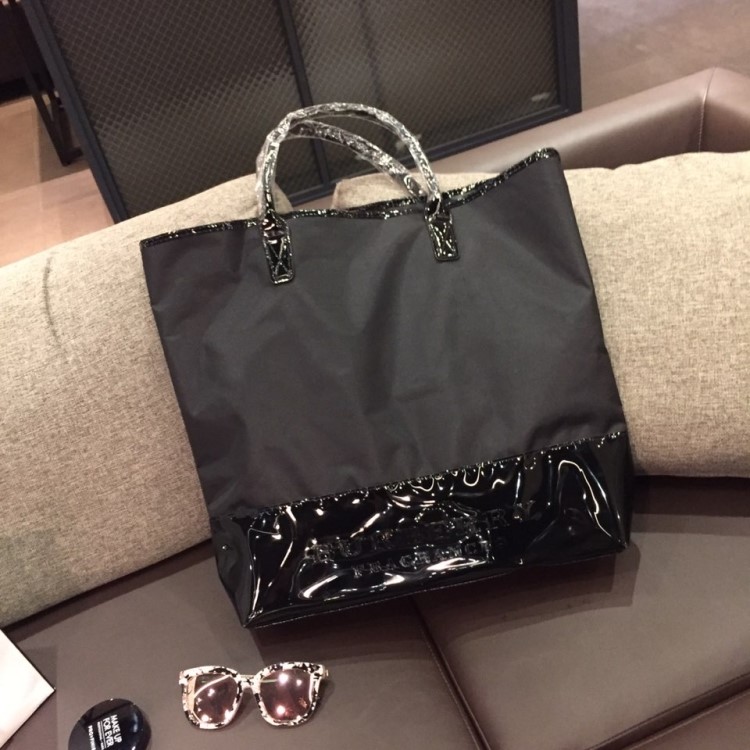 Black Enamel Eco Bag Daily Shoulder Bag Recommende