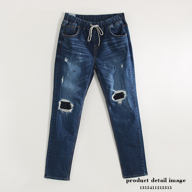 Korea Jeans Pants Part 9 Span Distroid AGUJERO Tap