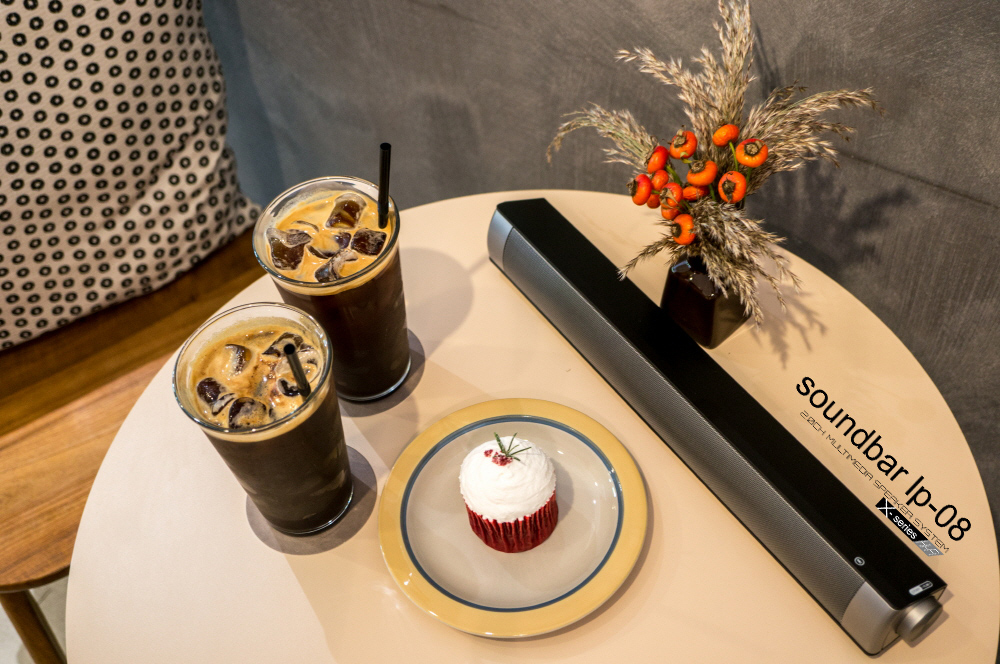 Bluetooth Sound Bar LP-08 Good size to carry Power