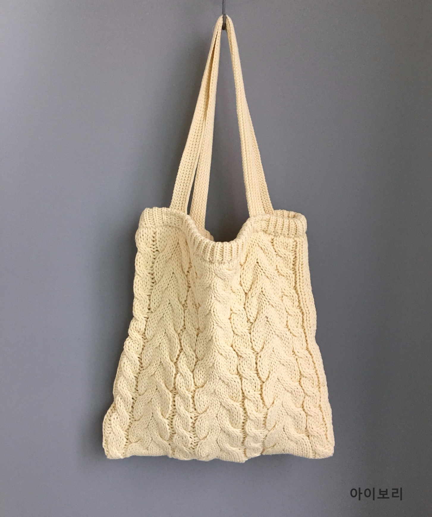 Knit eco-bags bag Pretty bag winter shoulder bag