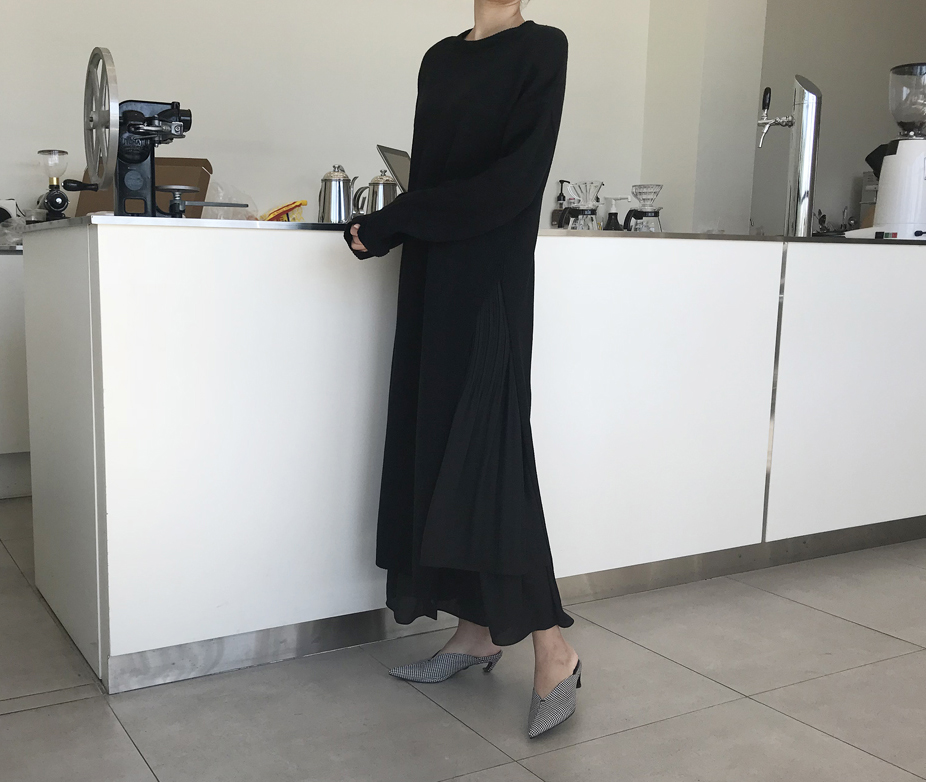 Long skirt skirt ruffle ruffle Long skirt layered 