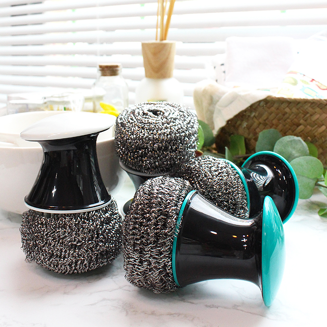 Scrubber Dish Washing Pot Handle withdrawal Semi 2