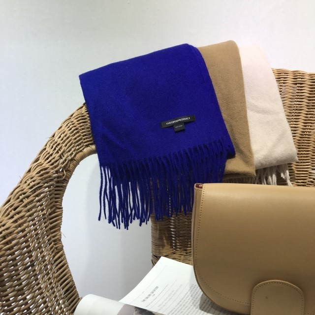 Same-day shipping open wool muffler neat natural l