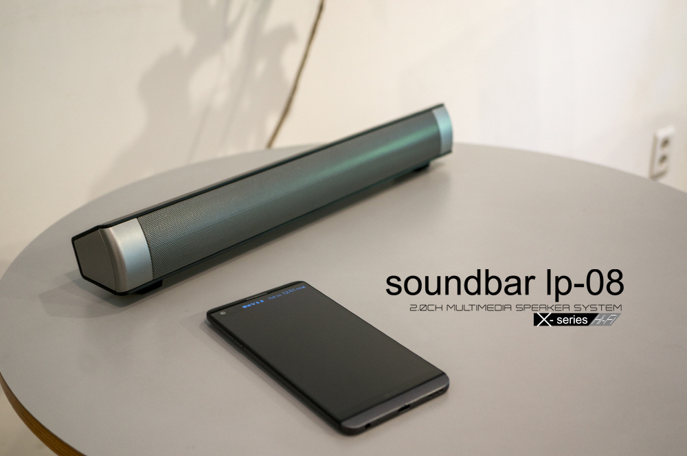 Bluetooth Sound Bar LP-08 Good size to carry Power