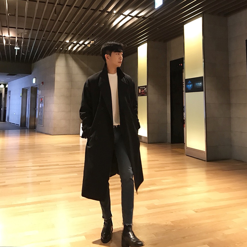 lapel Chelsea boots man
