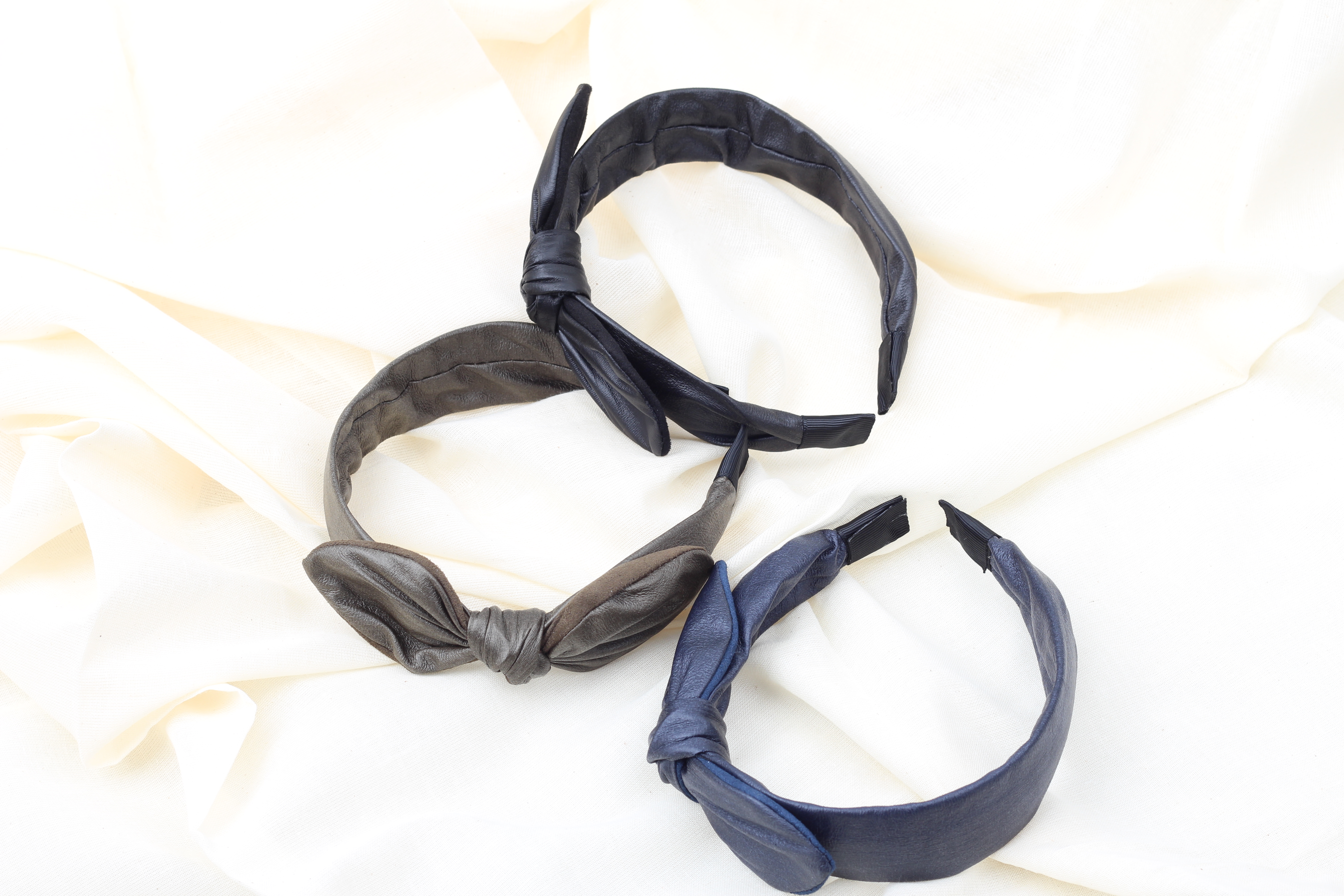 Hair Accessories Tae Yeon Ribbon Headband Leather 