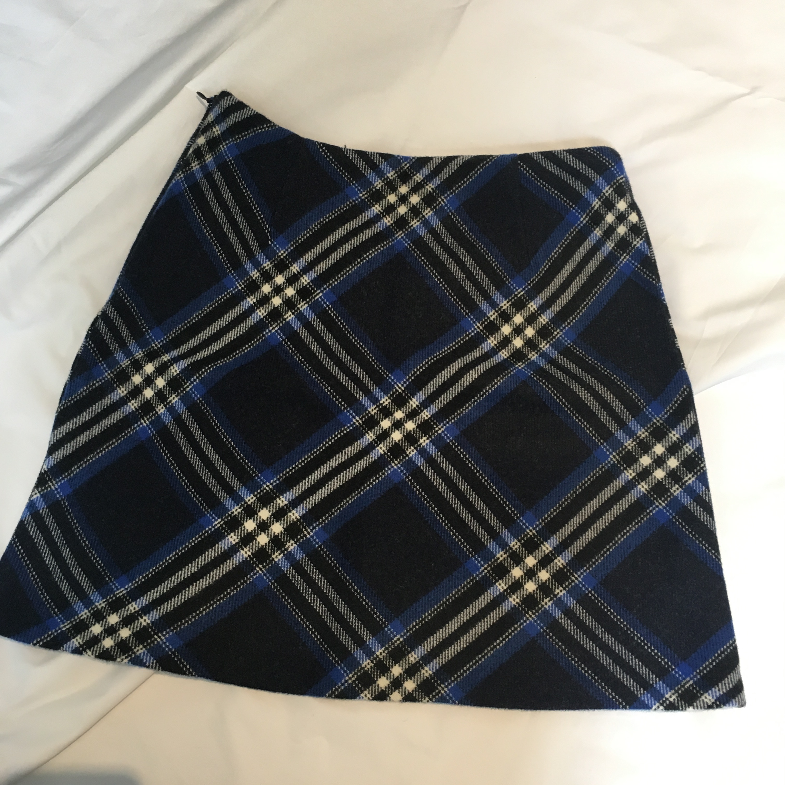 Reason and woolen check mini skirt winter skirt