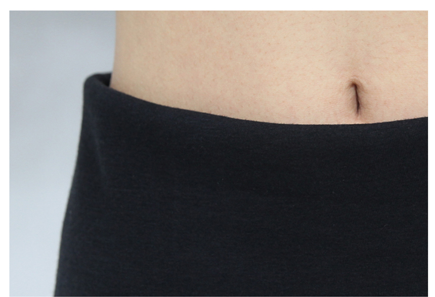 Brushed H-line long skirt Marvel mink Winter trim 