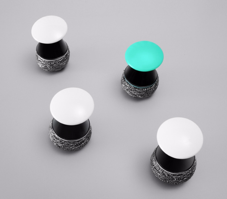 Scrubber Dish Washing Pot Handle withdrawal Semi 2