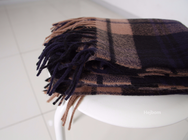 Tartan Check Shawl Muffler Winter Warm Pattern