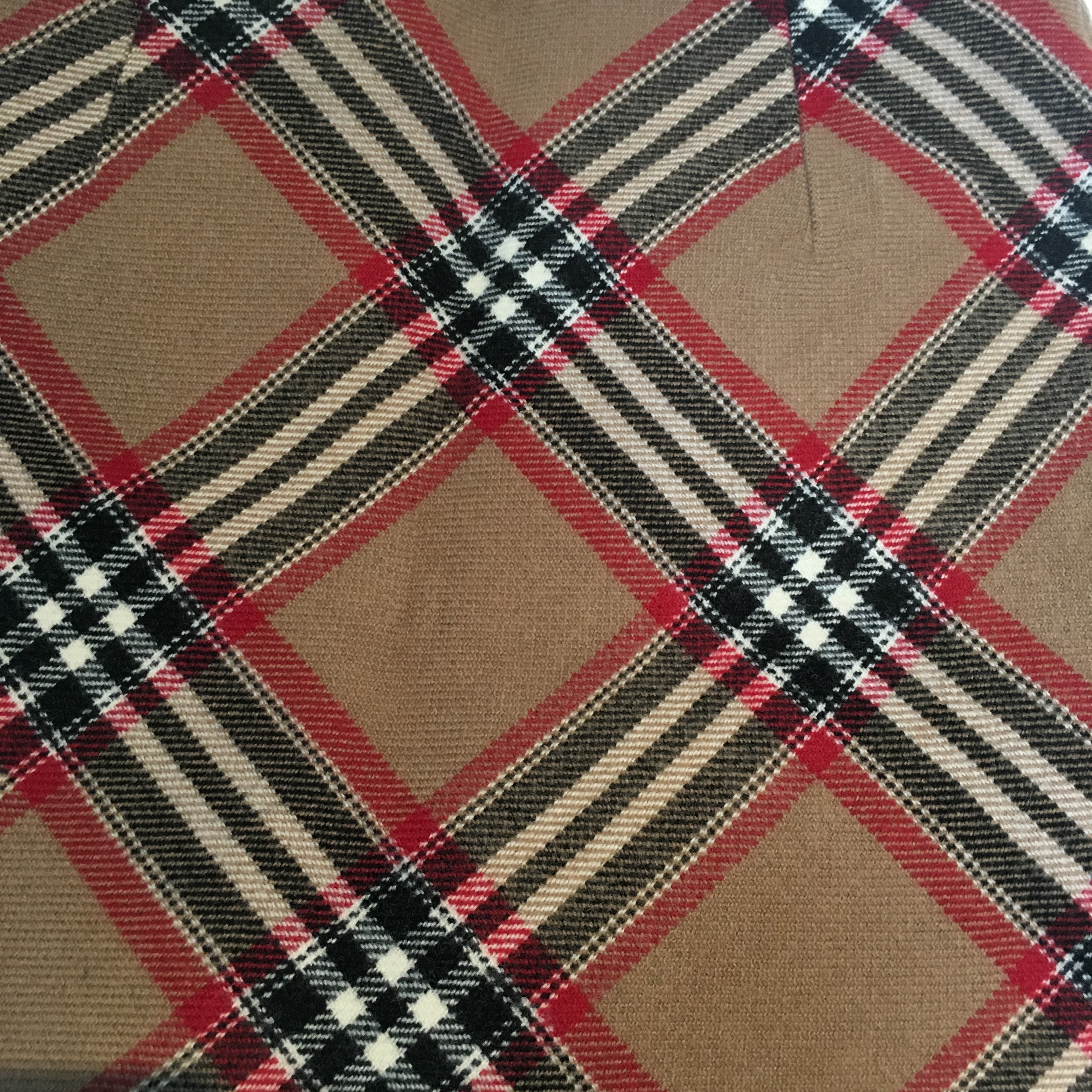 Reason and woolen check mini skirt winter skirt