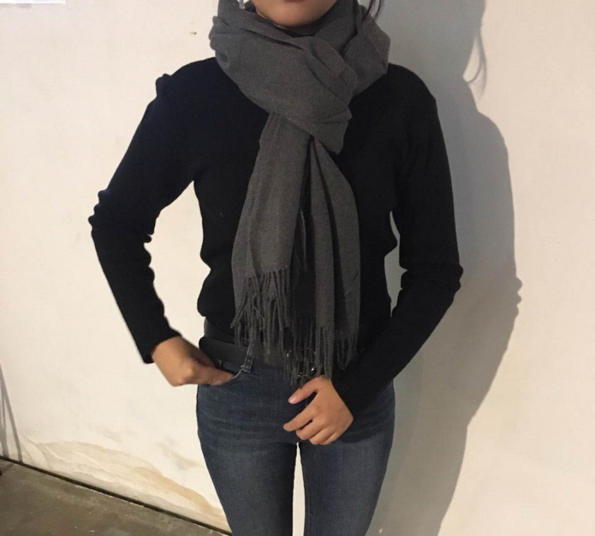 Winter Mens Muffler Shawl Luxury 20s Cashmere Dad 