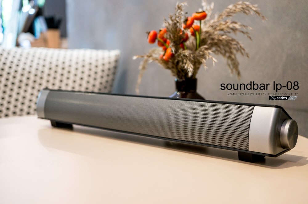 Bluetooth Sound Bar LP-08 Good size to carry Power