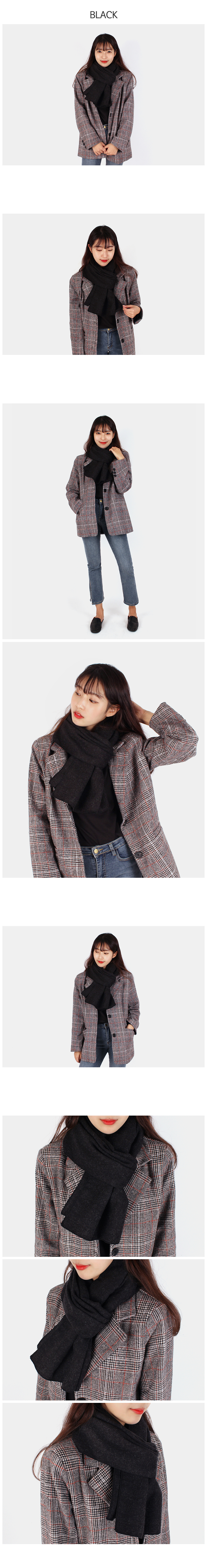 Unisex Basic Muffler Winter Shawl Basic Man Woman 