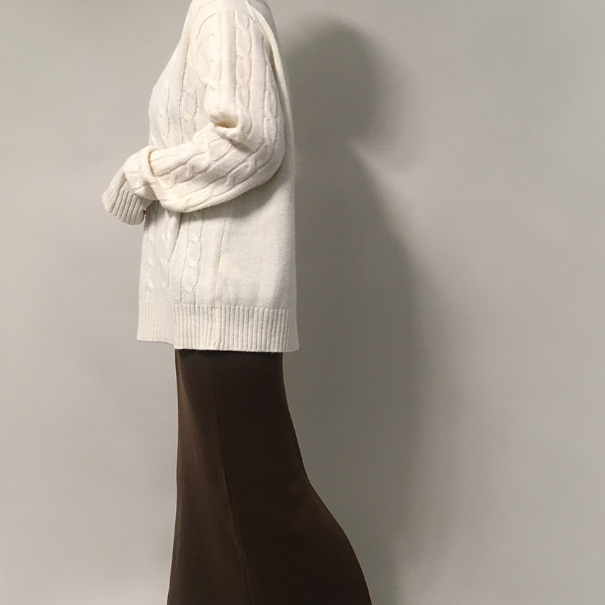 Second Beige Goliath Cut Skirt 3color Girls Long S