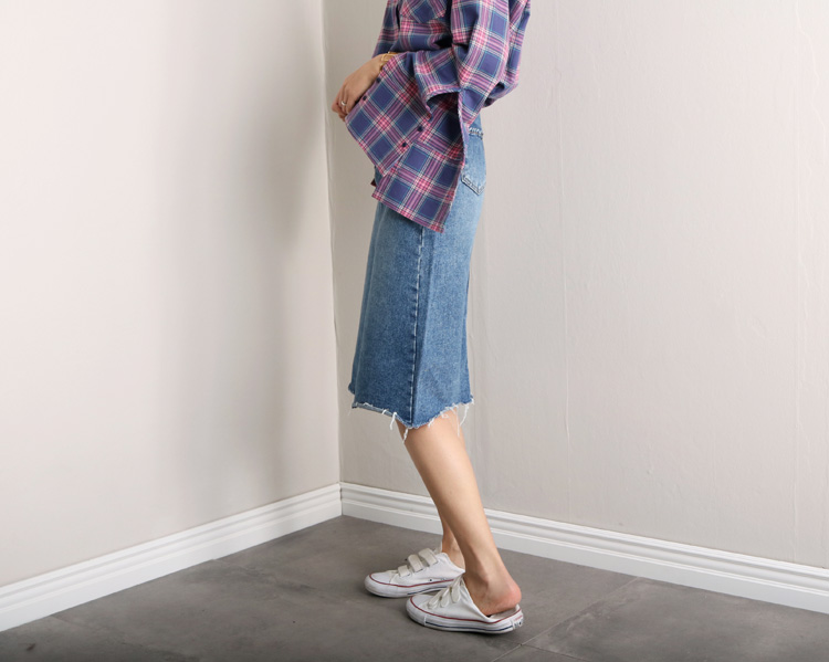 Denim skirt tweed denim skirt a line