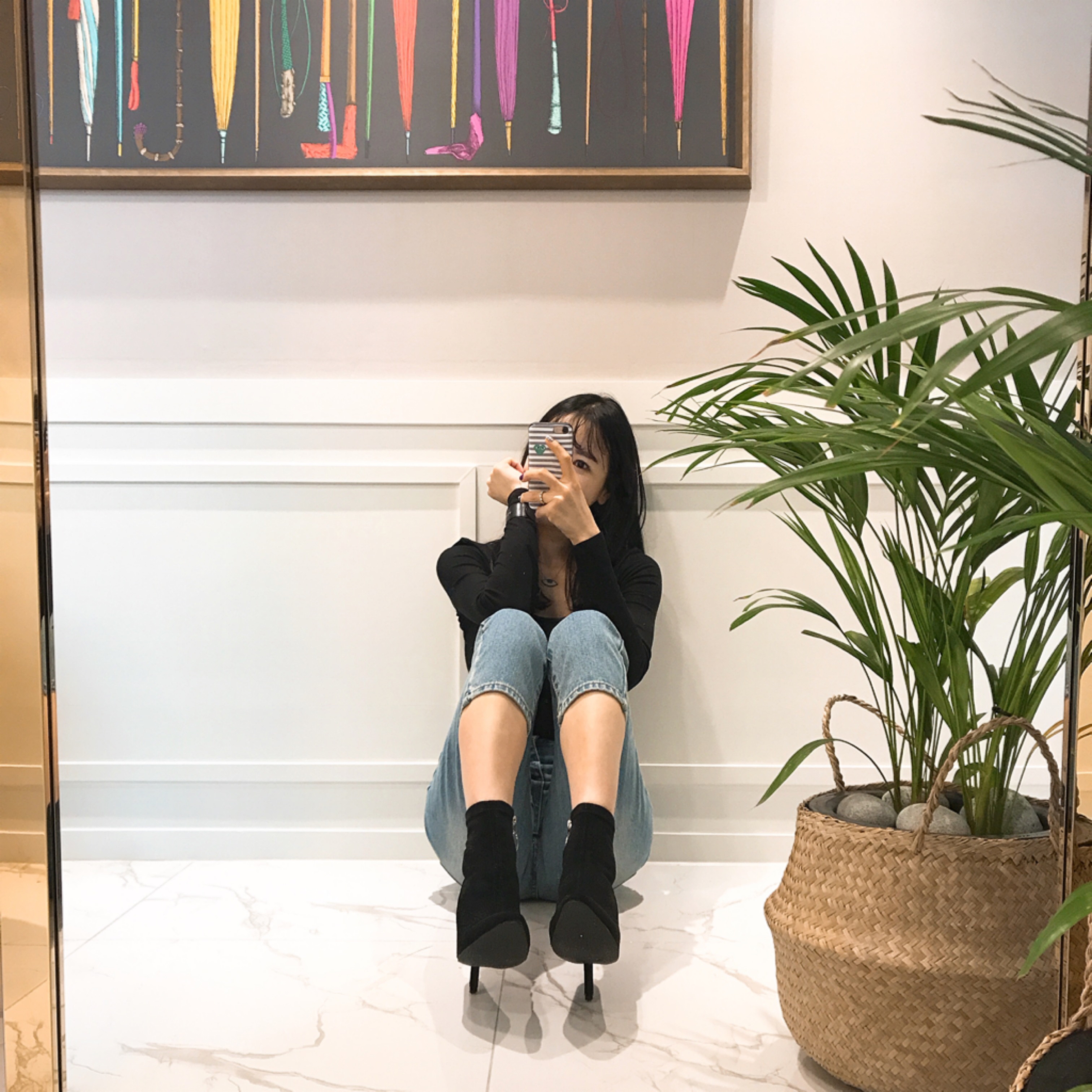 Lingerie Suede Span Angle Boots Sexy Simple 30'