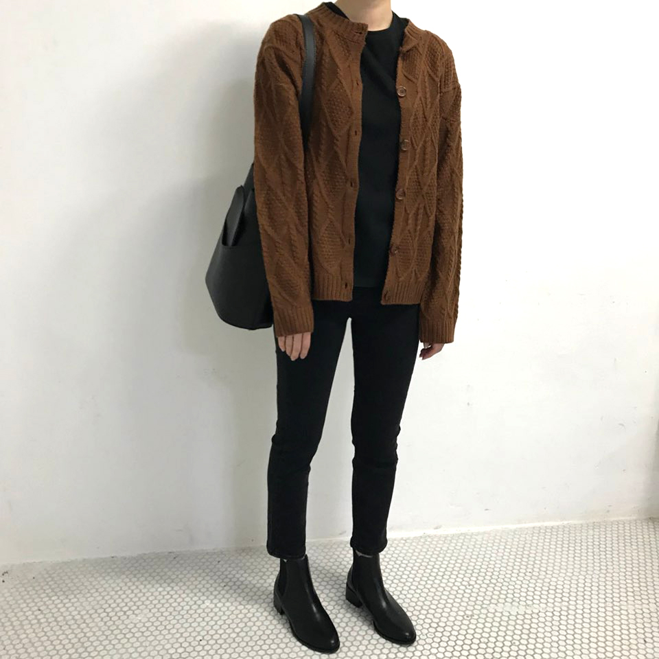 Korea Jeans Pants Span Slim Date Black Pants 30s P