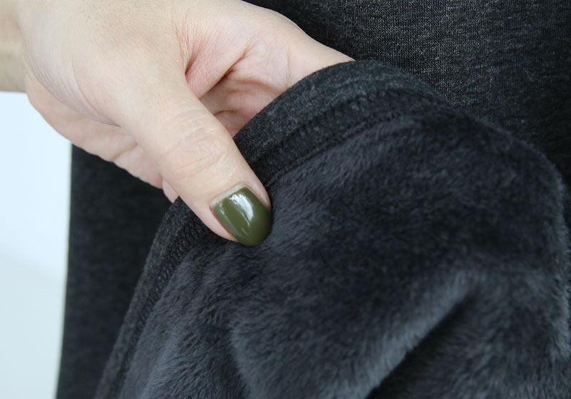 Mink flare jungle Long skirt Winter skirt Daily co