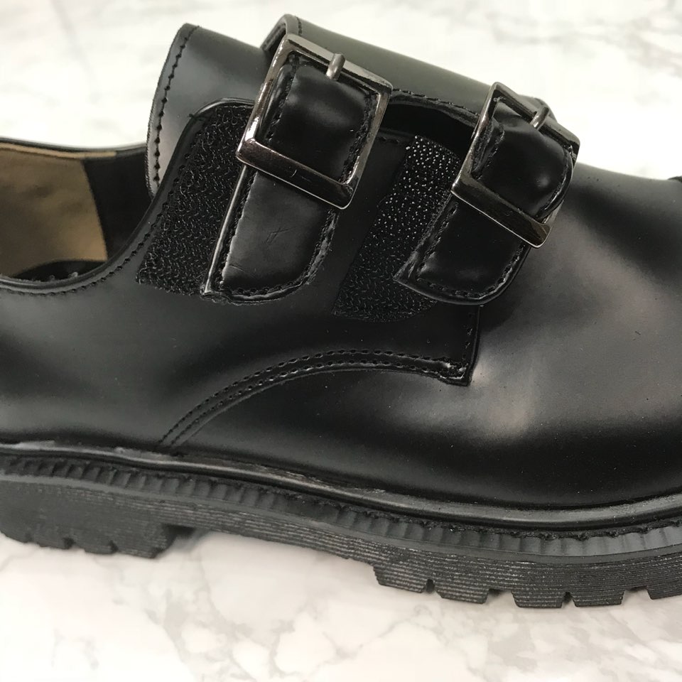 Monk Clipper Loafers Shoes 4.5cm high-calf comfort