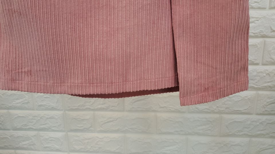 Corduroy Long Skirt Life Timothy Corduroy Bending 