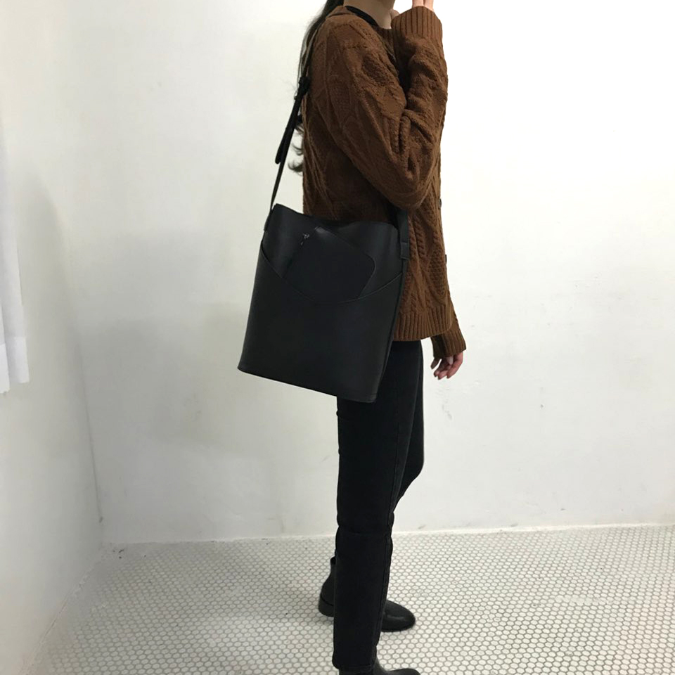 Korea Jeans Pants Span Slim Date Black Pants 30s P