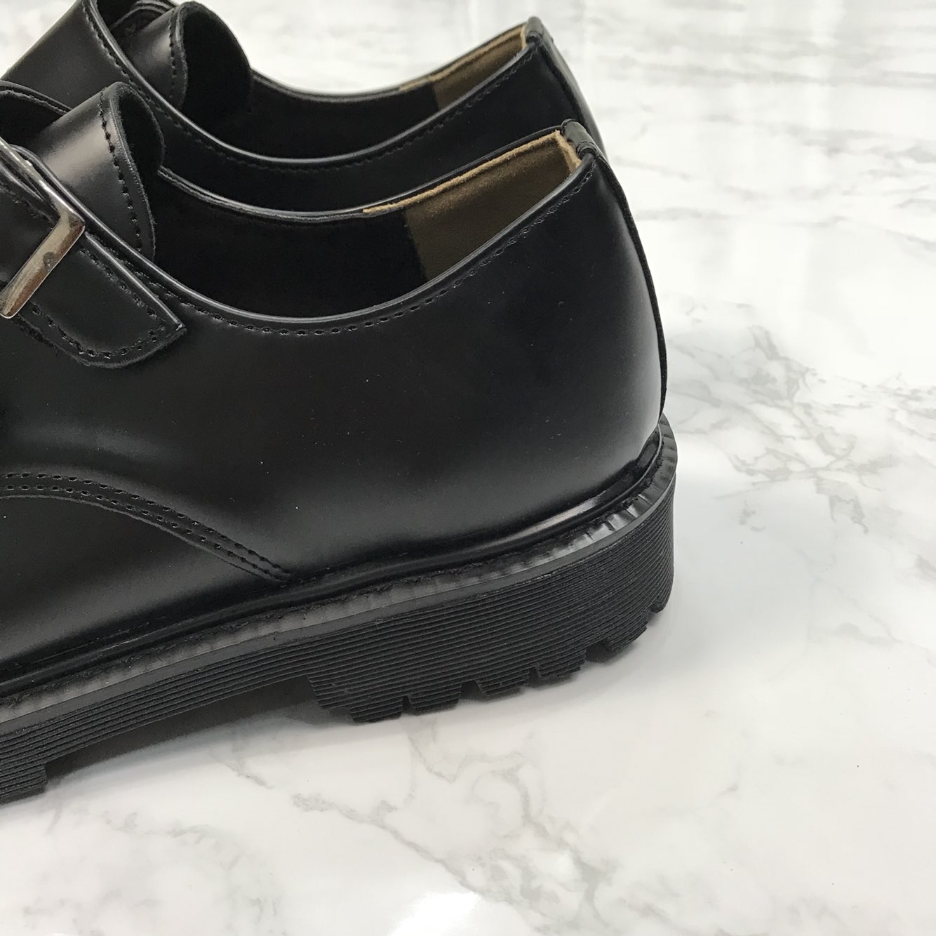 Monk Clipper Loafers Shoes 4.5cm high-calf comfort