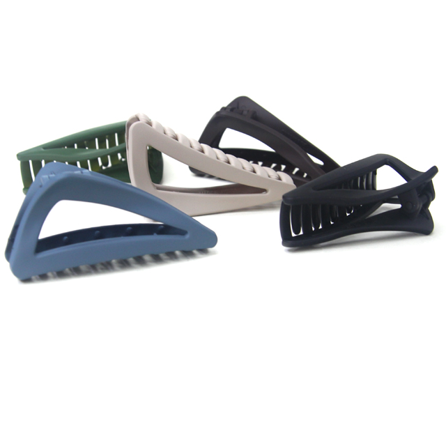 Hair Accessories 536 Triangular Matte Tong Hairpin