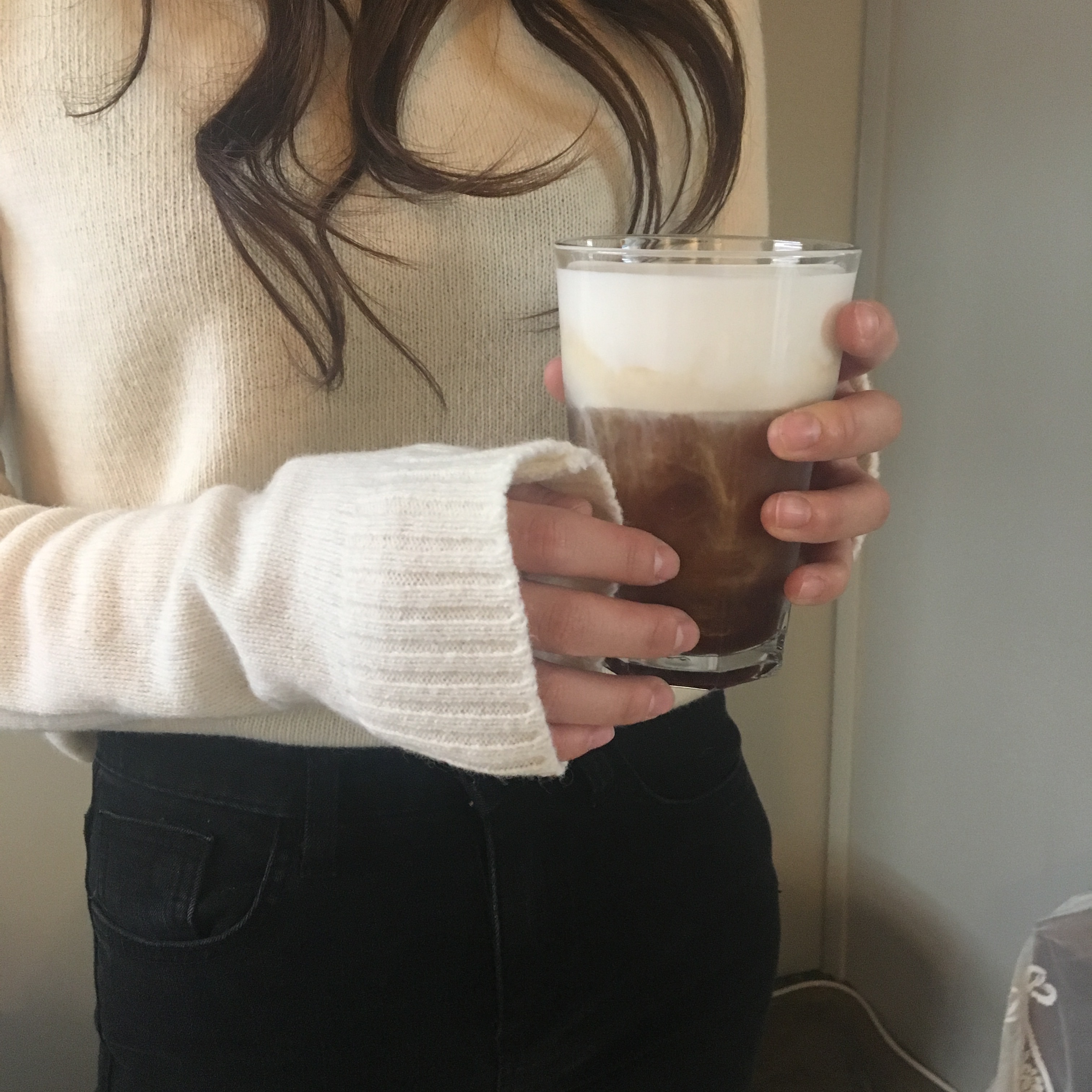 Korea Jeans Pants Women's Fit Black Denim Pants