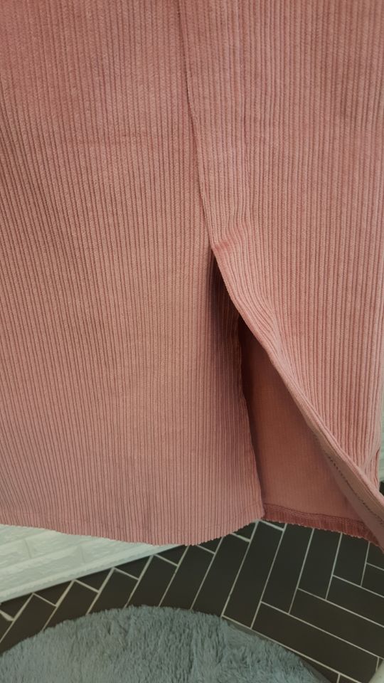 Corduroy Long Skirt Life Timothy Corduroy Bending 