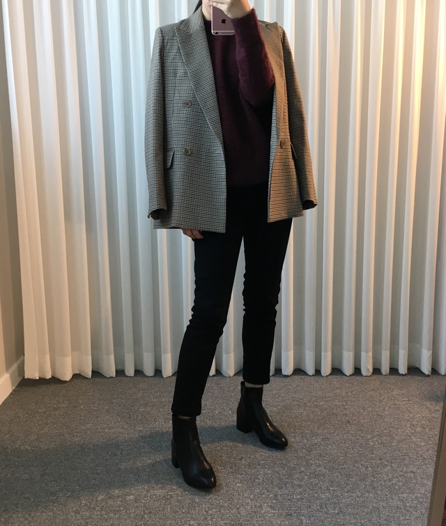 Saint Black Ankle Boots Leather &amp Ms. Suede Mid