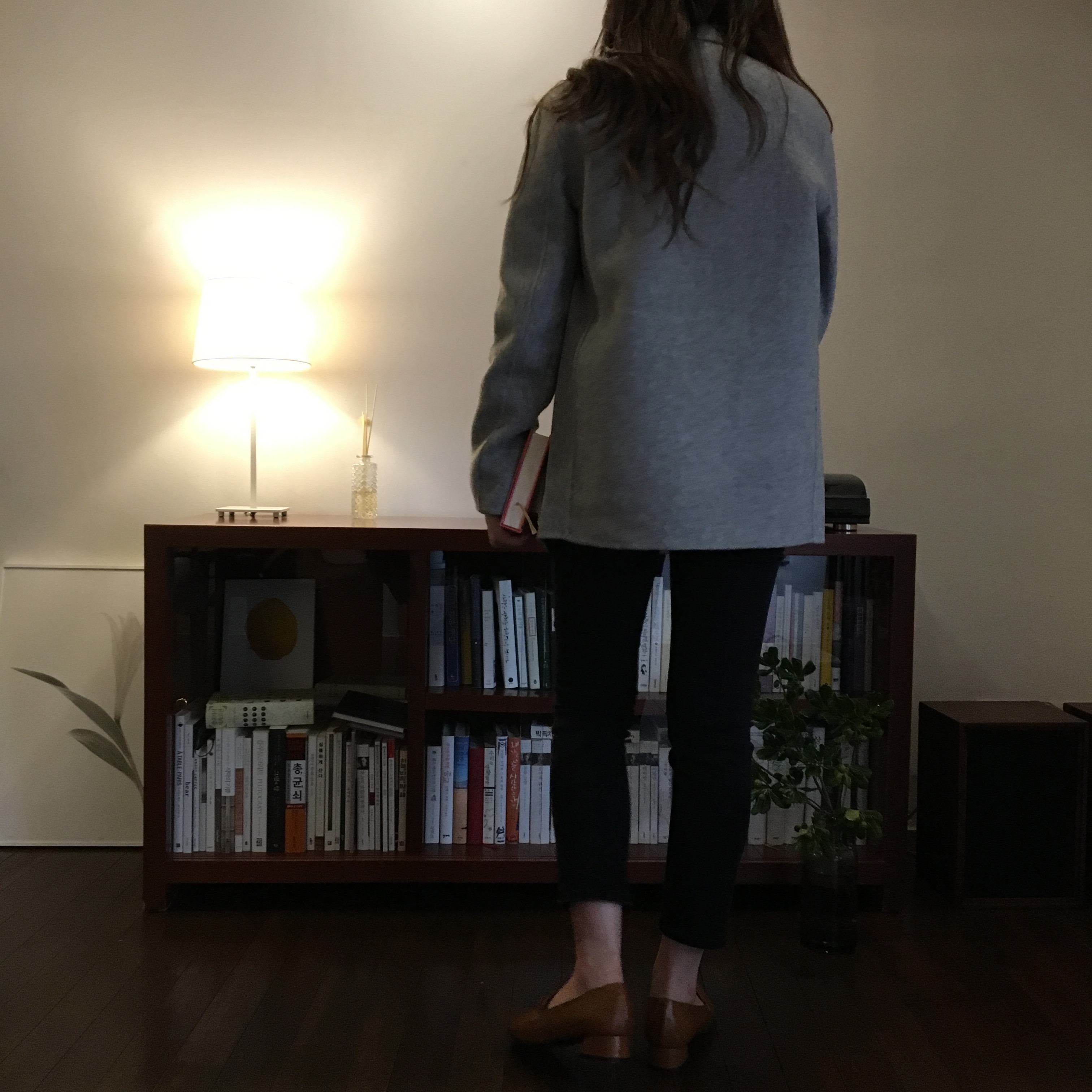 Korea Jeans Pants Women's Fit Black Denim Pants