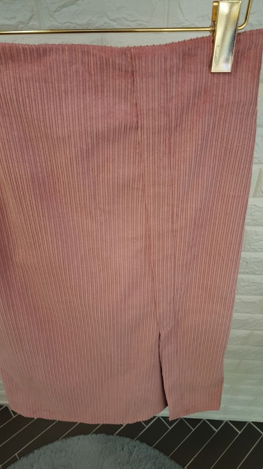 Corduroy Long Skirt Life Timothy Corduroy Bending 