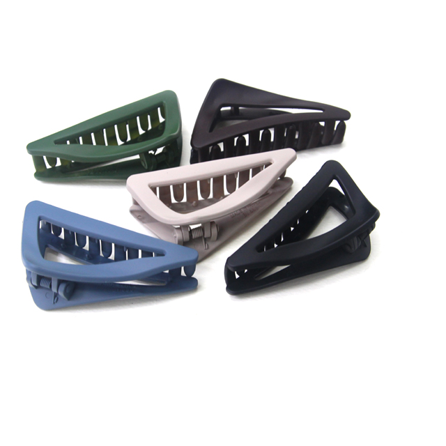 Hair Accessories 536 Triangular Matte Tong Hairpin