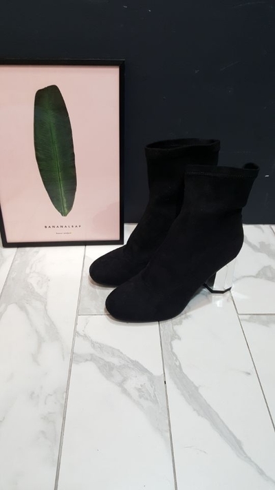 Suede Silver Sheep Angle Boots Modern Unique Sensi