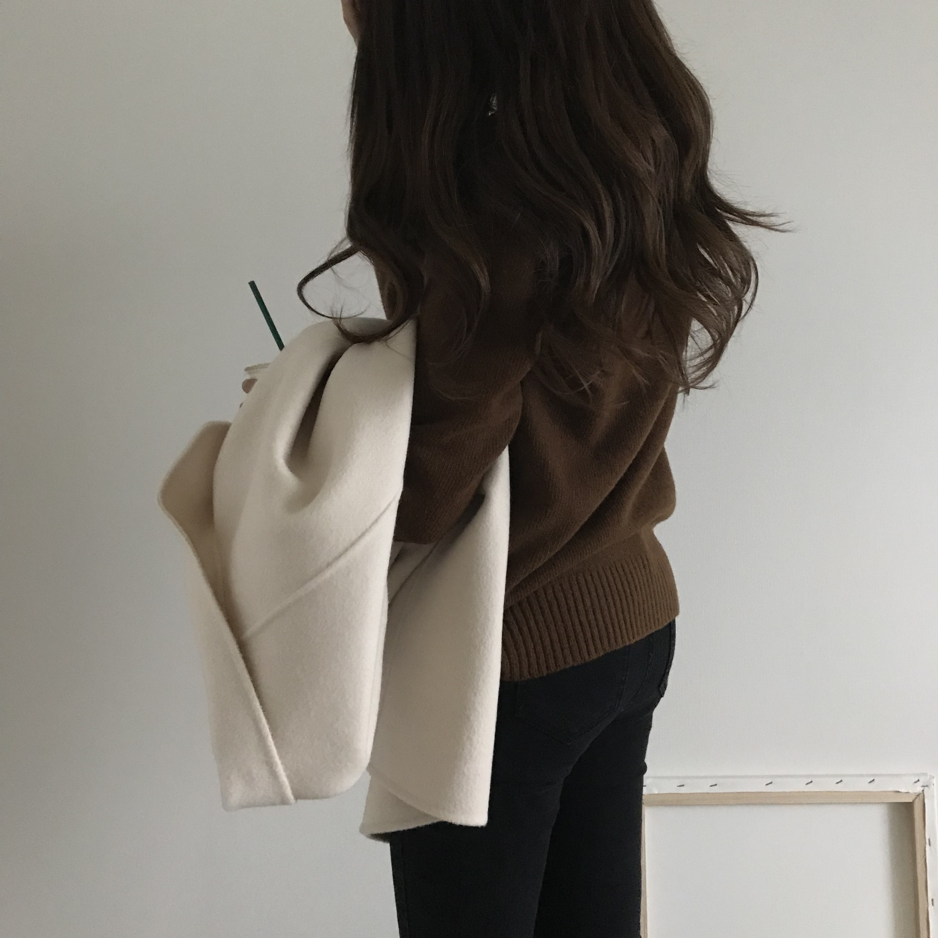 Korea Jeans Pants Women's Fit Black Denim Pants