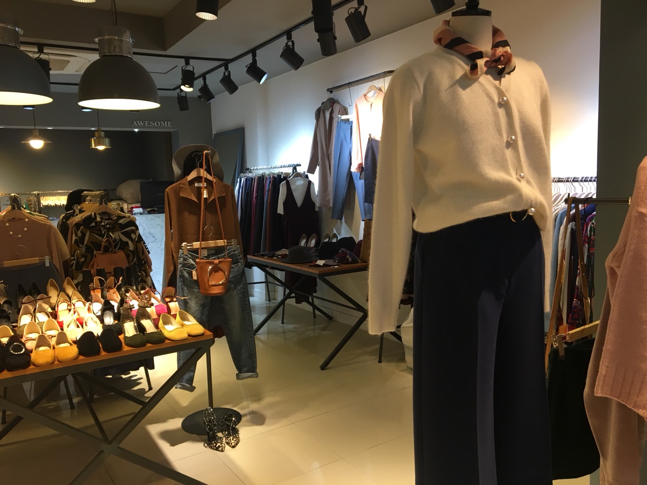 Korea Jeans Pants Cut Slim Boots Cut Black Jeans J